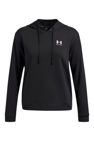 Sweat à capuche Rival Terry - Noir et blanc