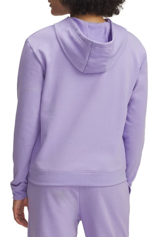 Sweat polaire à capuche Rival Terry - Mauve