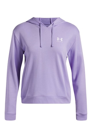 Sweat polaire à capuche Rival Terry - Mauve