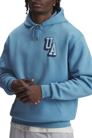 Sweat polaire à capuche Icon Fleece - Bleu cobalt et ciel