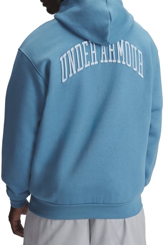 Sweat polaire à capuche Icon Fleece - Bleu cobalt et ciel