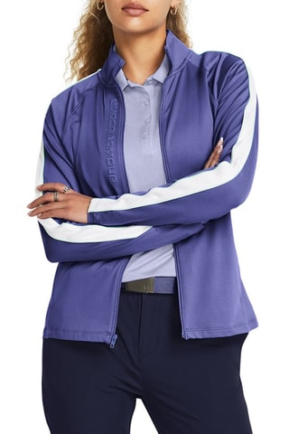 Sweat de golf Storm Midlayer FZ - Violet - Under Armour