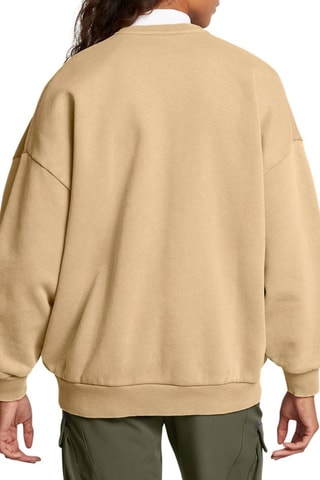 Sweat oversize polaire Icon - Marron
