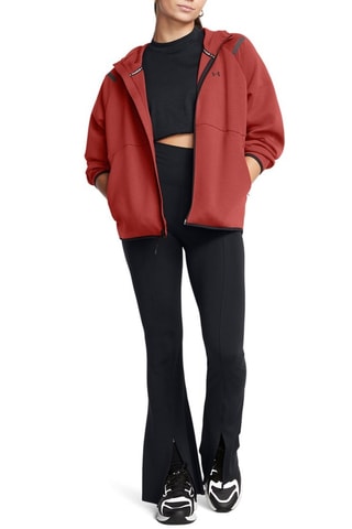 Sweat polaire à capuche Unstoppable - Orange