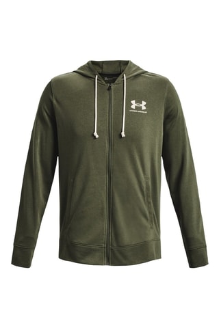 Sweat polaire à capuche  Rival Terry - Vert