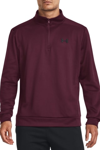 Sweat polaire d'entraînement Armour - Bordeaux