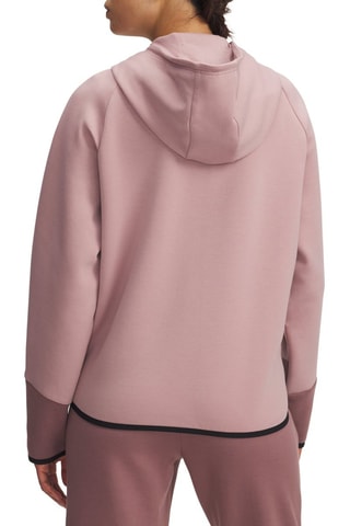 Sweat polaire à capuche Unstoppable - Rose poudré