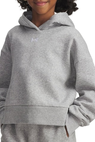 Sweat polaire à capuche Rival Fleece - Gris clair chiné