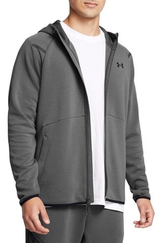 Sweat à capuche polaire Unstoppable - Gris