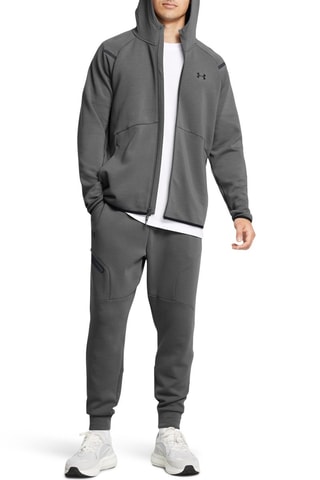 Sweat à capuche polaire Unstoppable - Gris