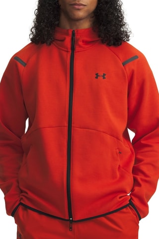 Sweat polaire à capuche Unstoppable - Orange