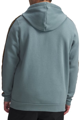 Sweat polaire à capuche  Icon - Bleu canard chiné