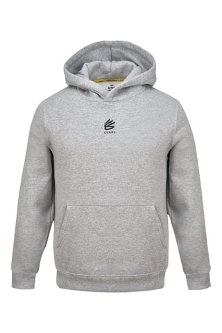 Sweat polaire à capuche  Stephen Curry - Gris clair chiné