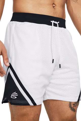 Short d’entraînement 2-en-1 Curry - Blanc