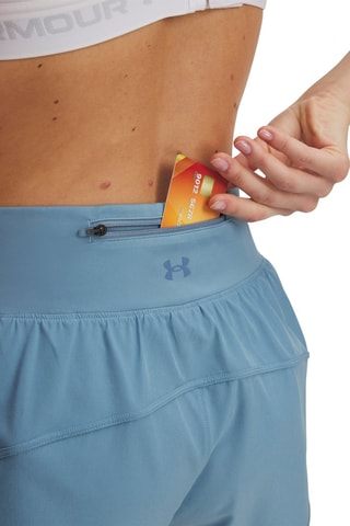Short de running taille haute Launch Elite - Bleu canard
