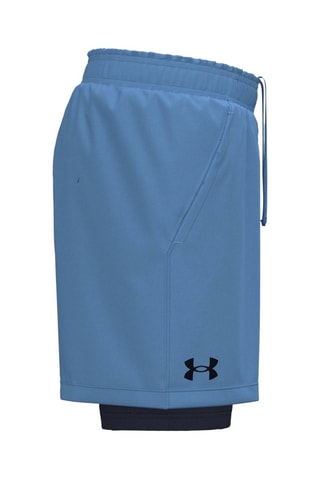 Short d’entrainement Tech Woven - Bleu cobalt et noir