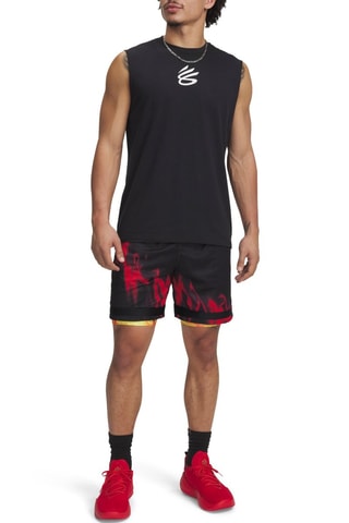 Short de basketball Curry - Noir