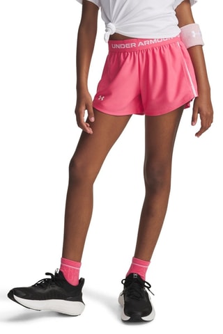 Short Tech - Rose et blanc