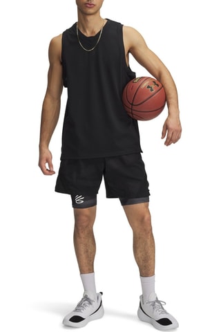 Cycliste tie and die Curry - Noir et gris