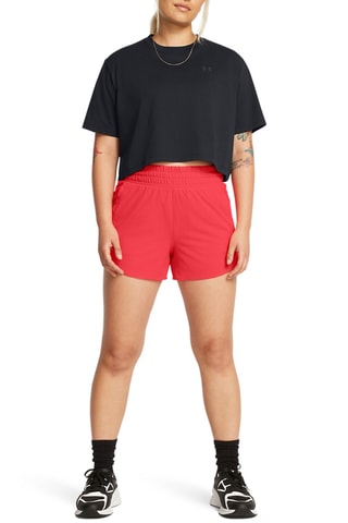 Short taille haute - Rouge