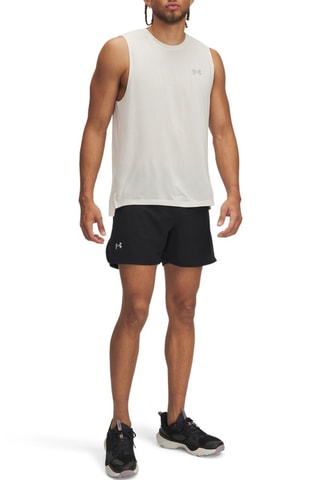 Short de running taille haute - Noir