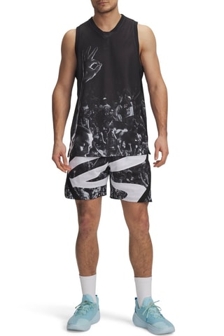 Short de basketball Curry - Noir