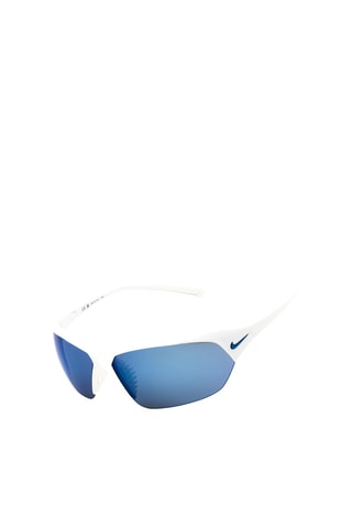 Óculos de sol - Lentes efeito espelhado - Categoria 3 - Homme - Nike - Branco e cinzento