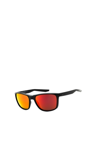 Óculos de sol - Lentes efeito espelhado - Categoria 3 - Homme - Nike - Preto e vermelho
