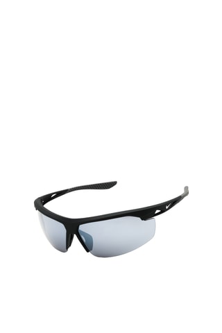 Óculos de sol - Lentes efeito espelhado - Categoria 3 - Homme - Nike - Preto e prateado