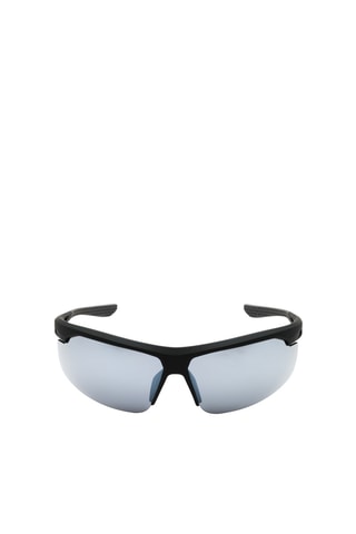 Óculos de sol - Lentes efeito espelhado - Categoria 3 - Homme - Nike - Preto e prateado