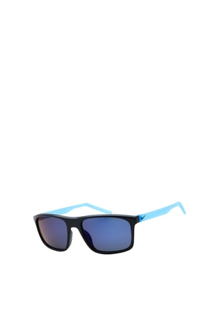 Óculos de sol - Lentes efeito espelhado - Categoria 3 - Homme - Nike - Preto e azul