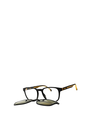 Óculos graduados homem - Lentes solares amovíveis - Categoria 3 - Carrera - Preto e laranja