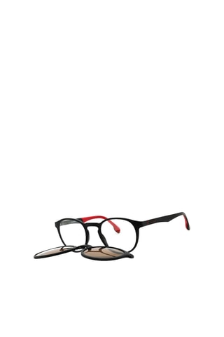 Óculos graduados homem - Lentes solares amovíveis - Categoria 3 - Carrera - Preto e castanho