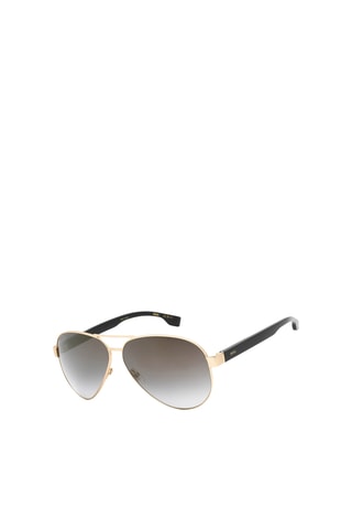 Óculos de sol homem - Categoria 3 - Hugo Boss - Dourado e cinzento