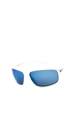 Óculos de sol - Lentes efeito espelhado - Categoria 3 - Homme - Nike - Branco e cinzento