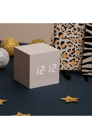 Despertador LED digital - 6 x 6 x 6 cm