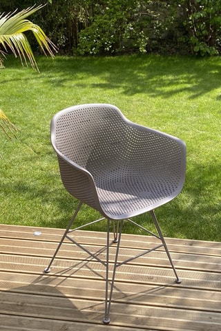 Fauteuil Kyoto - Taupe