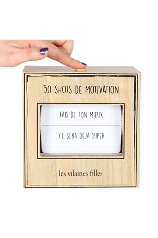 Caja con mensajes - 17 x 18,5 x 8 cm