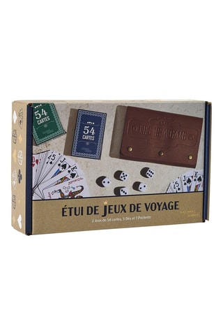 Funda y estuche para juegos de cartas y dados - Life is a Game