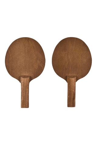 Mesa de ping-pong mini de pino - Natural