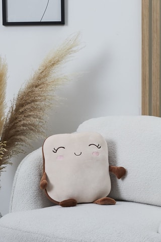 Peluche brioche - Crema - 25 x 11 x 30 cm