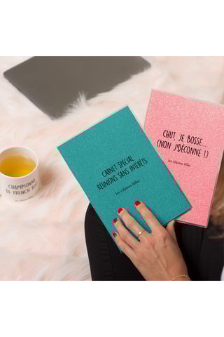 Notitieboekje- Zeegroen - 21 x 14,2 x 1 cm