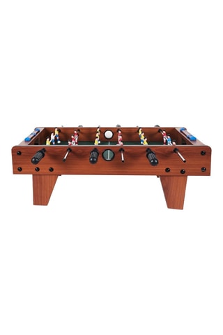 Futbolín de mesa de madera