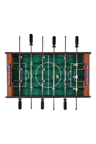 Futbolín de mesa de madera