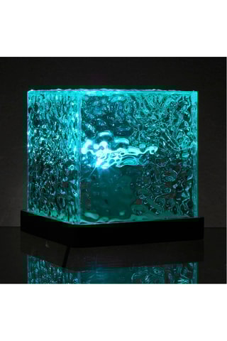 Lámpara de sobremesa Cube Harmony - azul