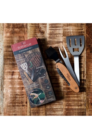 Accesorios para barbacoa - 5 piezas