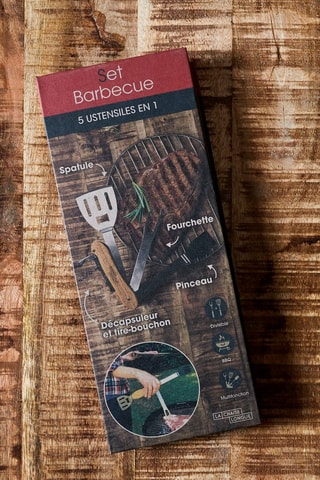 Accesorios para barbacoa - 5 piezas