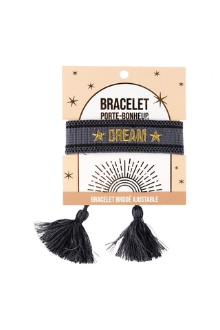 Pulsera Dream - Negro y gris