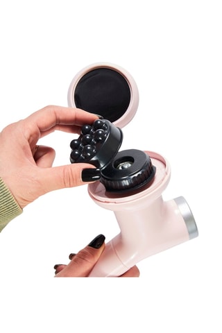 Masajeador con vibración Kana - Rosa y negro