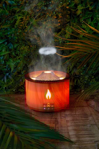 Ambientador LED - Natural y negro